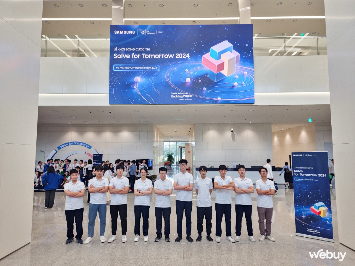 Samsung khởi động Solve for Tomorrow 2024: Tổng giải thưởng đến 8 tỷ, hứa hẹn thu hút hơn 2000 bài dự thi- Ảnh 3. Samsung khởi động Solve for Tomorrow 2024: Tổng giải thưởng đến 8 tỷ, hứa hẹn thu hút hơn 2000 bài dự thi- Ảnh 3.